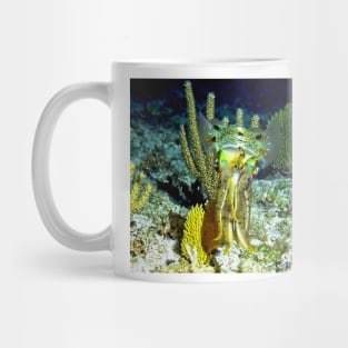 Squid at Night Mug